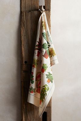 Houseplants Cotton Dish Towel