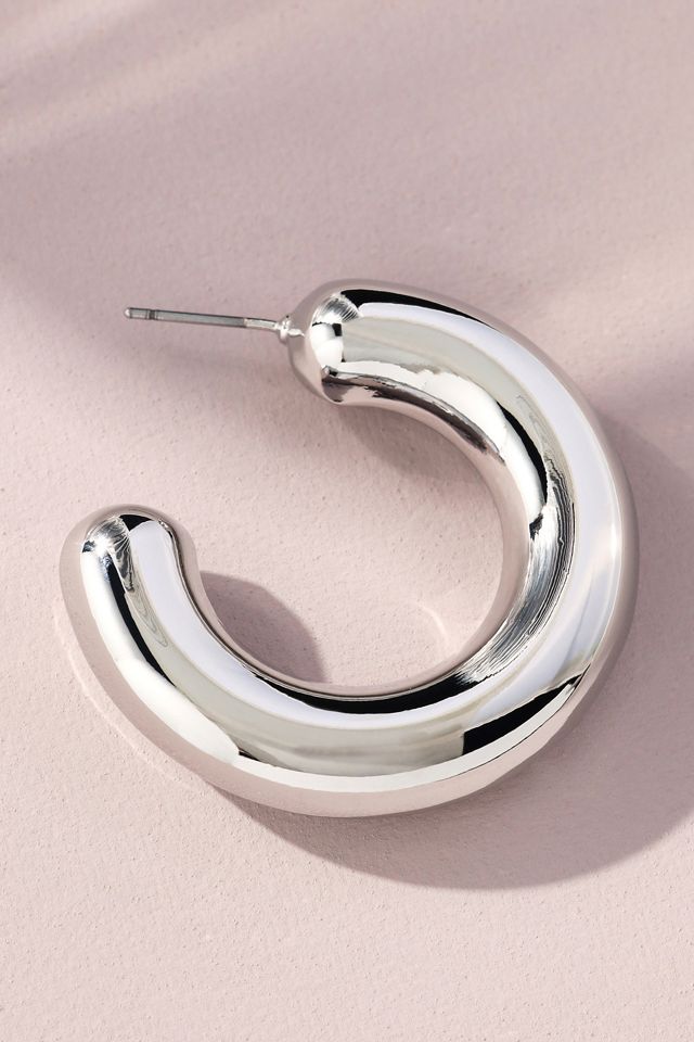 Large Bubble Hoop Earrings #1