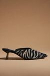 CAVERLEY Safari Kitten-Heel Mules