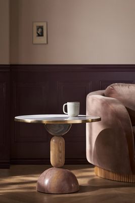 Erin Fetherston Dulcette Marble Side Table