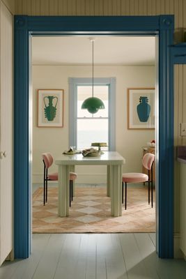 Winton Rectangular Lacquered Wood Dining Table