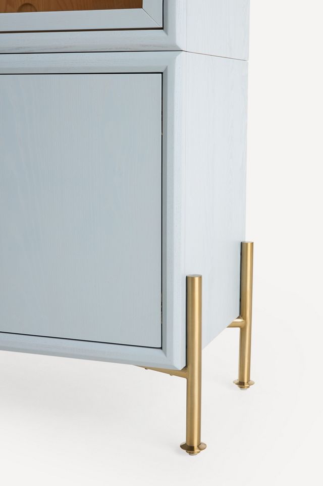 Livia Glass & Wood Storage Hutch #6