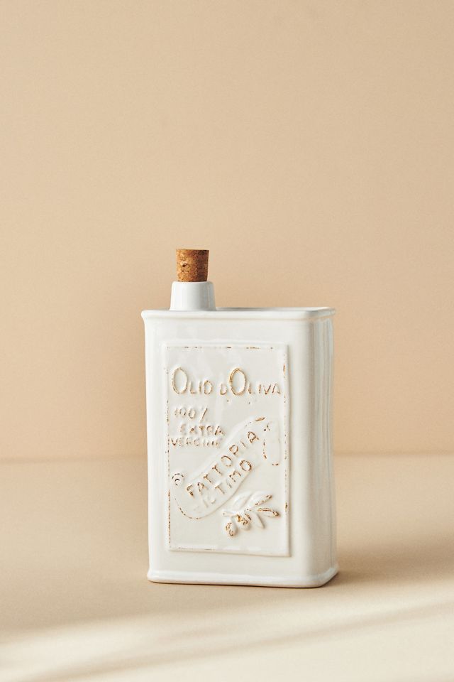 Cucina Stoneware Olive Oil Cruet #1