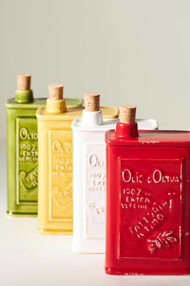 Cucina Stoneware Olive Oil Cruet #1