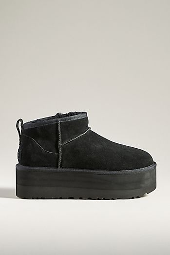 UGG® Classic Ultra Mini New Heights Boots | Anthropologie UGG® Classic Ultra Mini New Heights Boots | Anthropologie