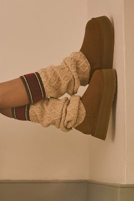 Ugg sweater hot sale top boots