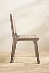 Wicker + Teak Side Chairs, Set of 2 #5