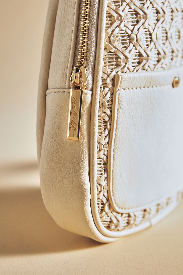 Anthropologie Mini Banana Sling Bag