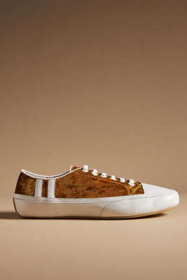 Cecelia New York Rookie Sneaker In Gold