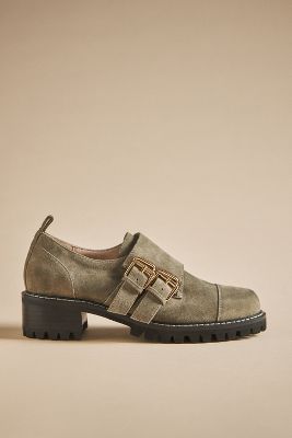 Cecelia New York Collyn Loafers In Grey