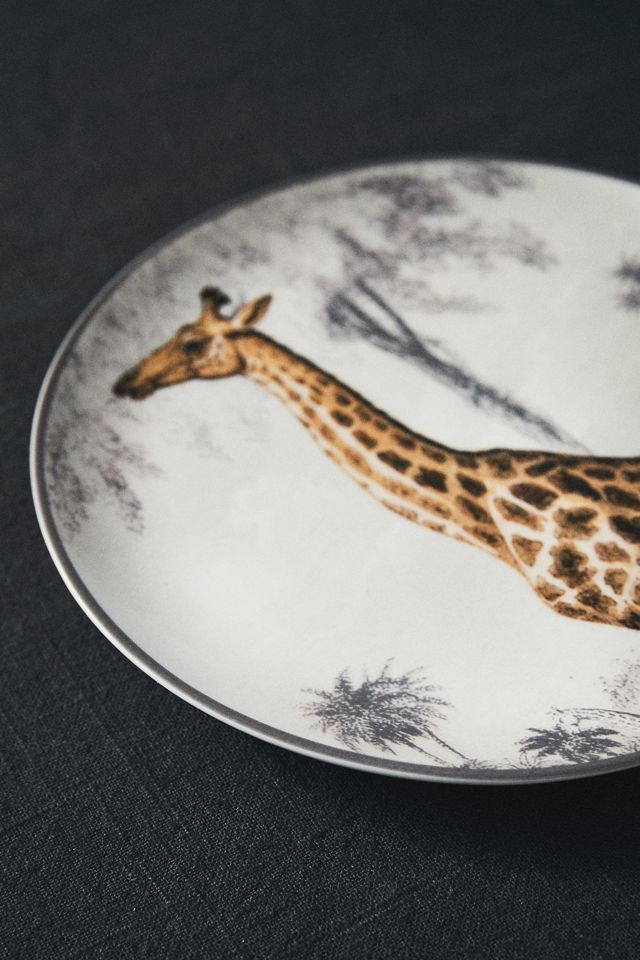 Les Ottomans La Menagerie Ottomane Porcelain Salad Plate #3