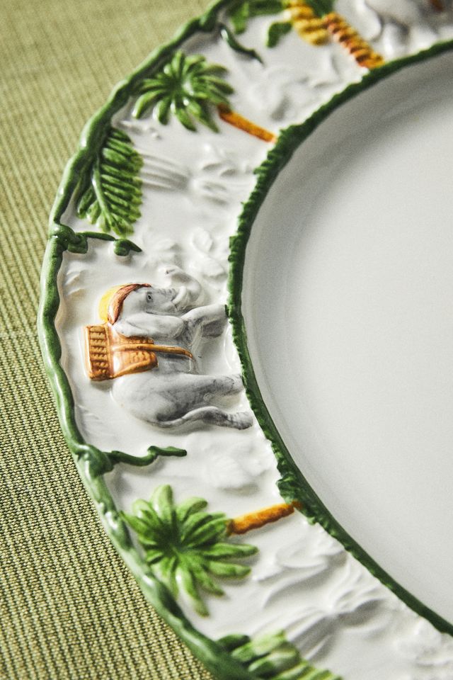 Les Ottomans La Menagerie Handpainted Charger #2