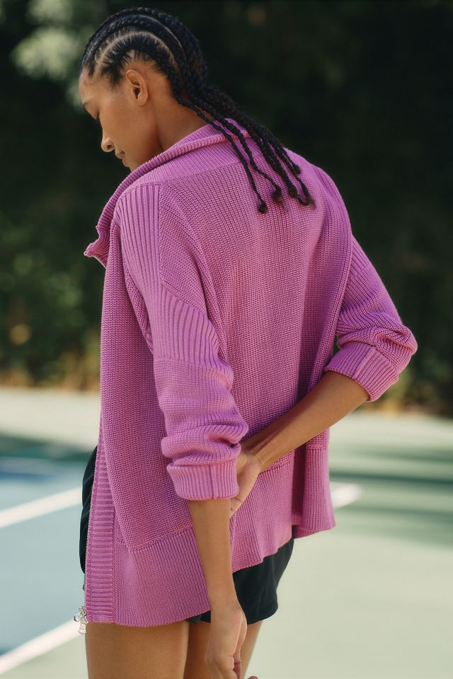 Varley Whitney Knit Sweater Jacket #2