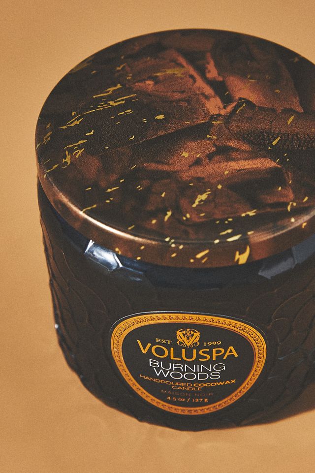 Voluspa Burning Woods Petite Glass Jar Candle #2