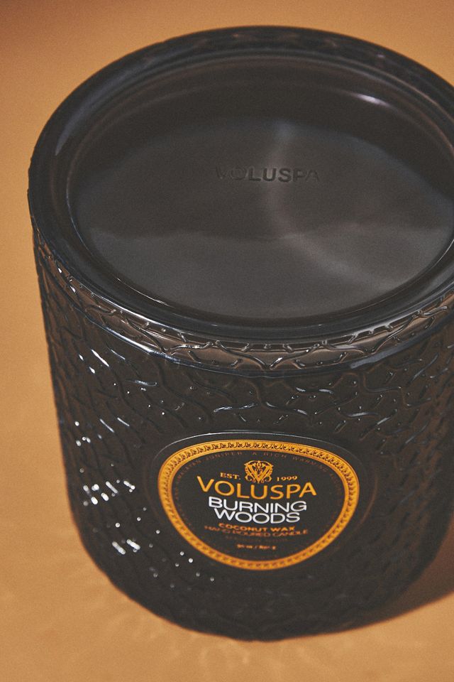 Voluspa Burning Woods Luxe Glass Jar Candle #2