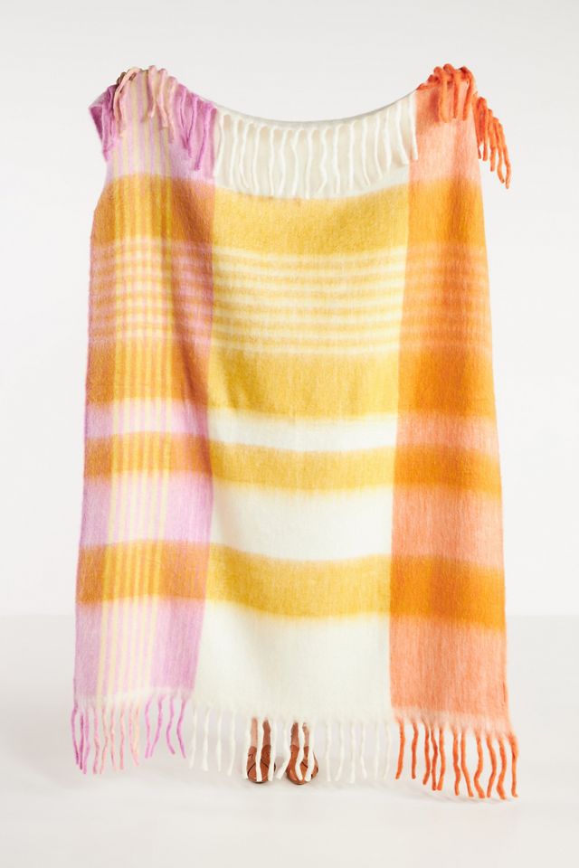 Anthropologie Woven Daybreak Throw Blanket deals