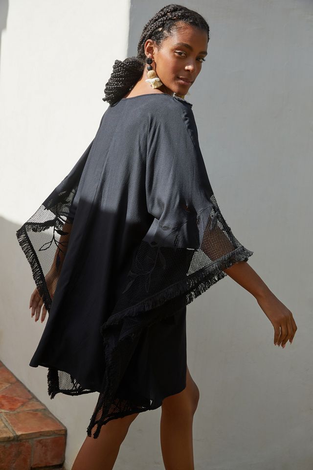 By Anthropologie Embroidered Cover-Up Dress