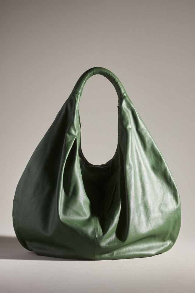 Anthropologie Women's Slouchy Oversized Leather Tote