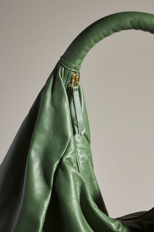 Slouchy Oversized Leather Tote #3