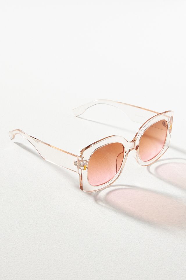 By Anthropologie Clear Sunglasses #1