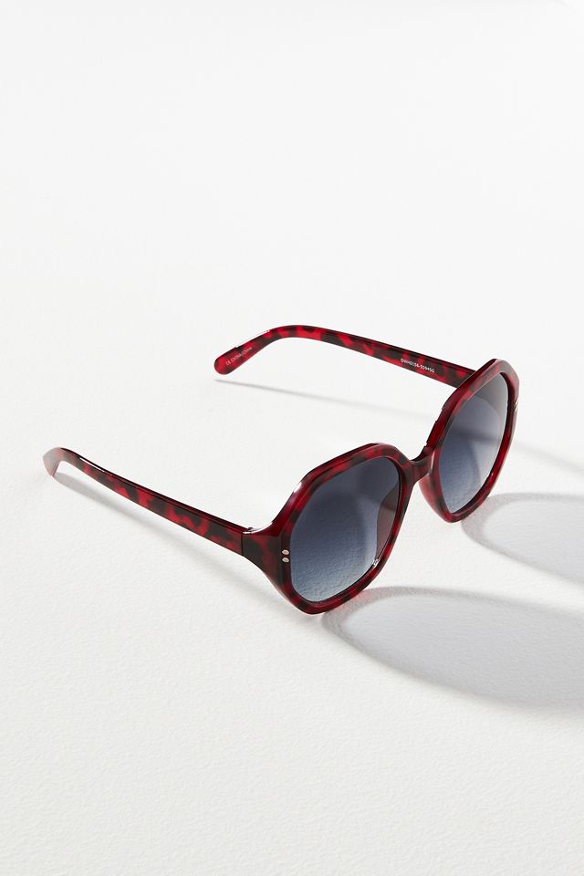 By Anthropologie Geometric Sunglasses | Anthropologie display picture 2