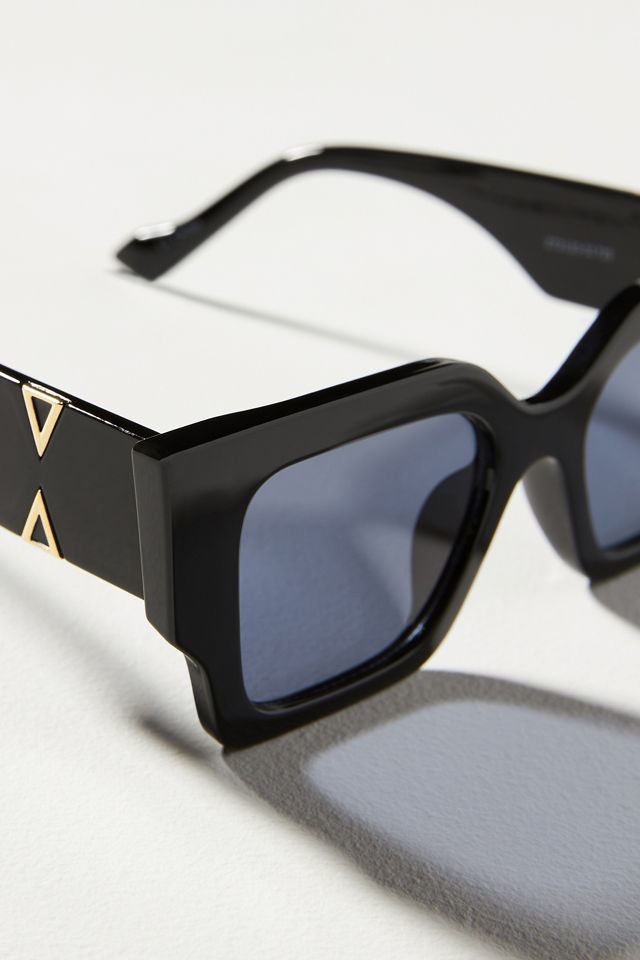 By Anthropologie Chunky Geometric Sunglasses | Anthropologie display picture 1