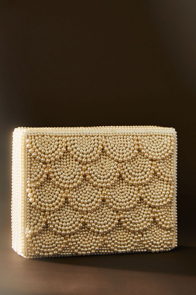 Zhuu Square Beaded Bag | Anthropologie