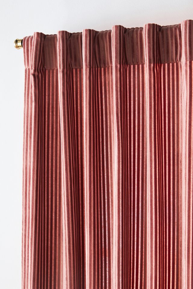 Rideau en Velours Côtelé Fiora #1