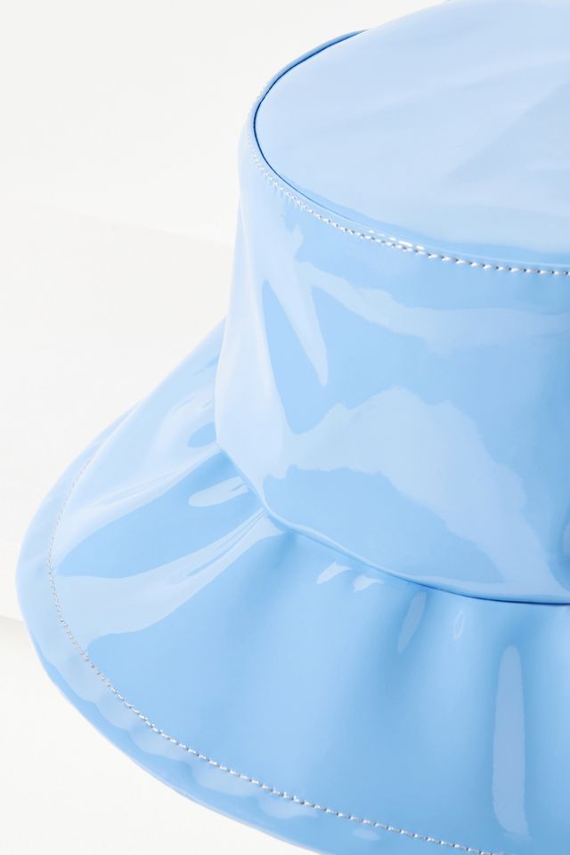 Anthropologie ASN Patent Leather Bucket Hat Anthropologie ASN Patent Leather Bucket Hat Size OS $70 | eBay main image 3