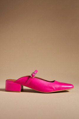 Maeve Mary Jane Mule Heels In Pink ModeSens