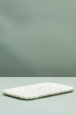 Anthropologie Scalloped Tray
