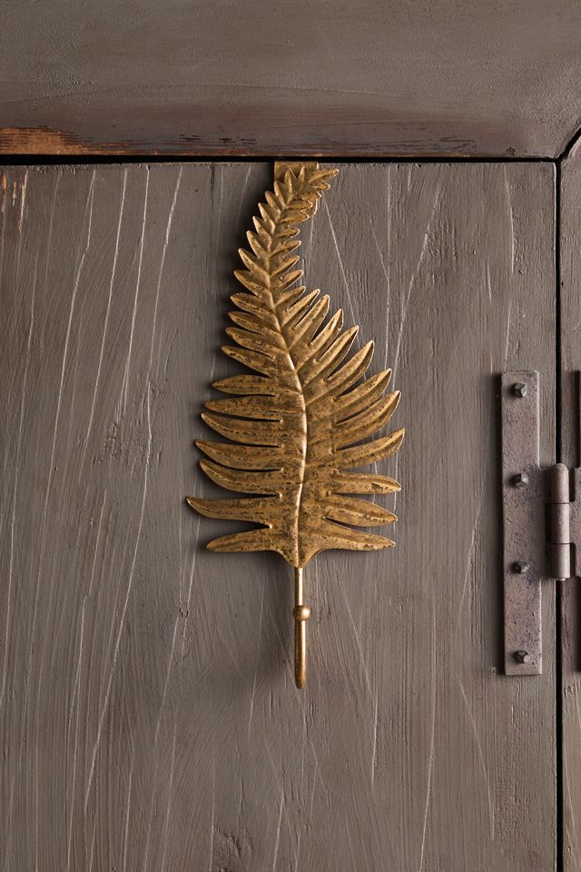 Antiqued Fern Wreath Hanger #1