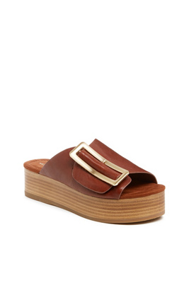 Kelsi Dagger Brooklyn Dover Platform Sandals In Brown