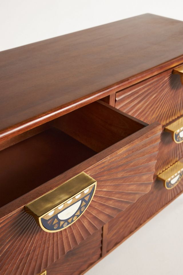 Daybreak Mango Wood Six-Drawer Chest of Drawers #3