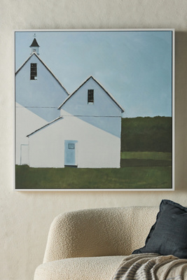 Barns in Shadow 2 Wall Art - Thumbnail 2