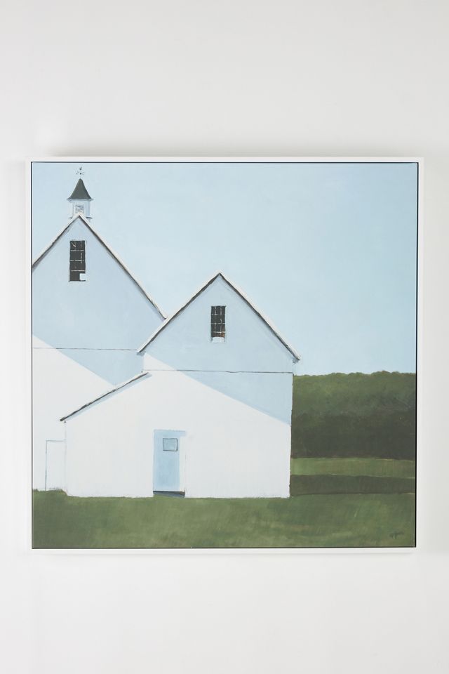 Barns in Shadow 2 Wall Art #1