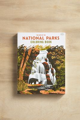 Terrain The Art Of National Parks Coloring Book