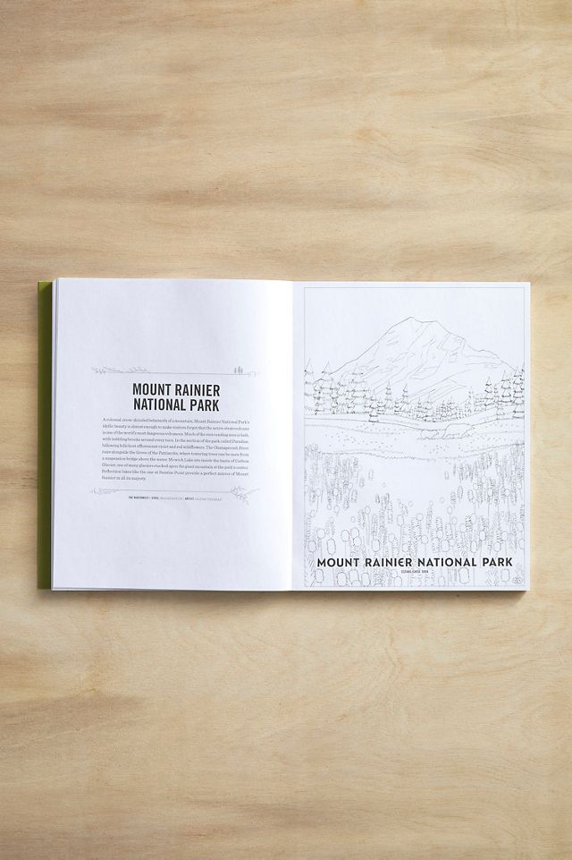 The Art of National Parks Coloring Book #2
