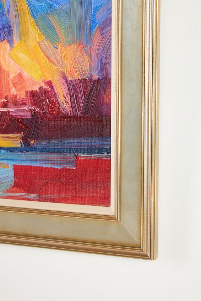 Red Sunset Wall Art #1