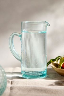 Recycled Glass Pitcher