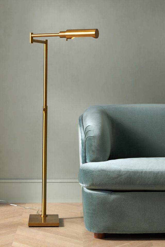 Small floor shop lamps for reading