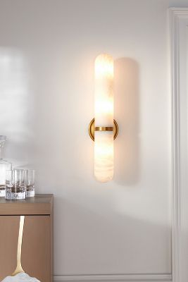 Anthropologie Salon Small Sconce In Neutral