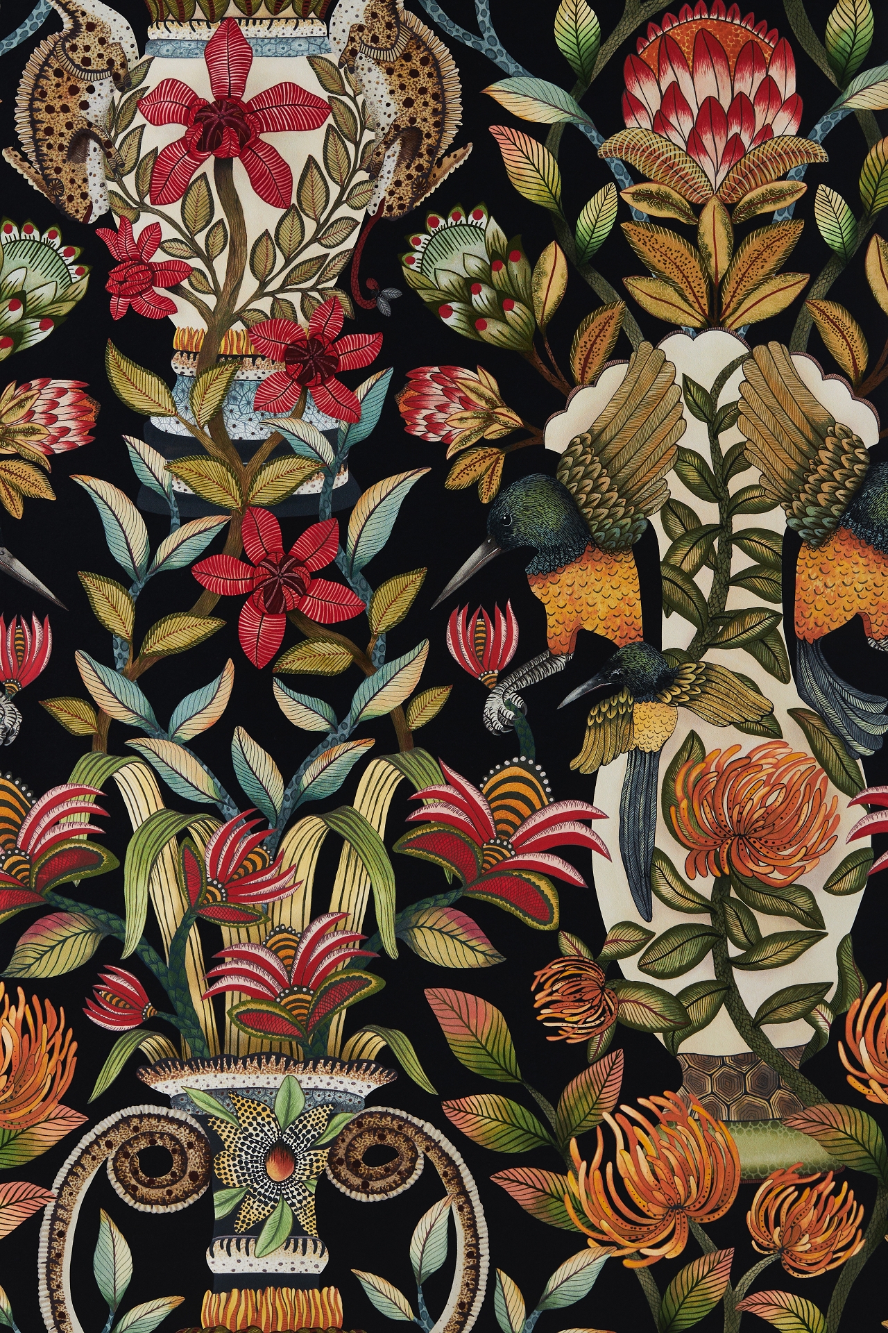 Cole & Son Protea Garden Wallpaper