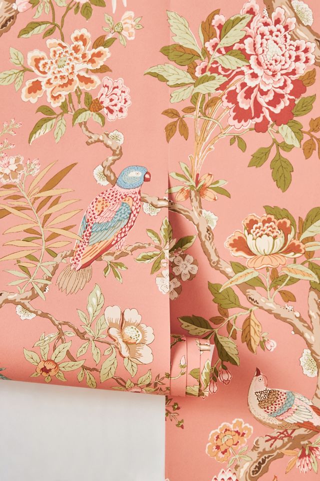 Eltham Floral Bird Wallpaper #2