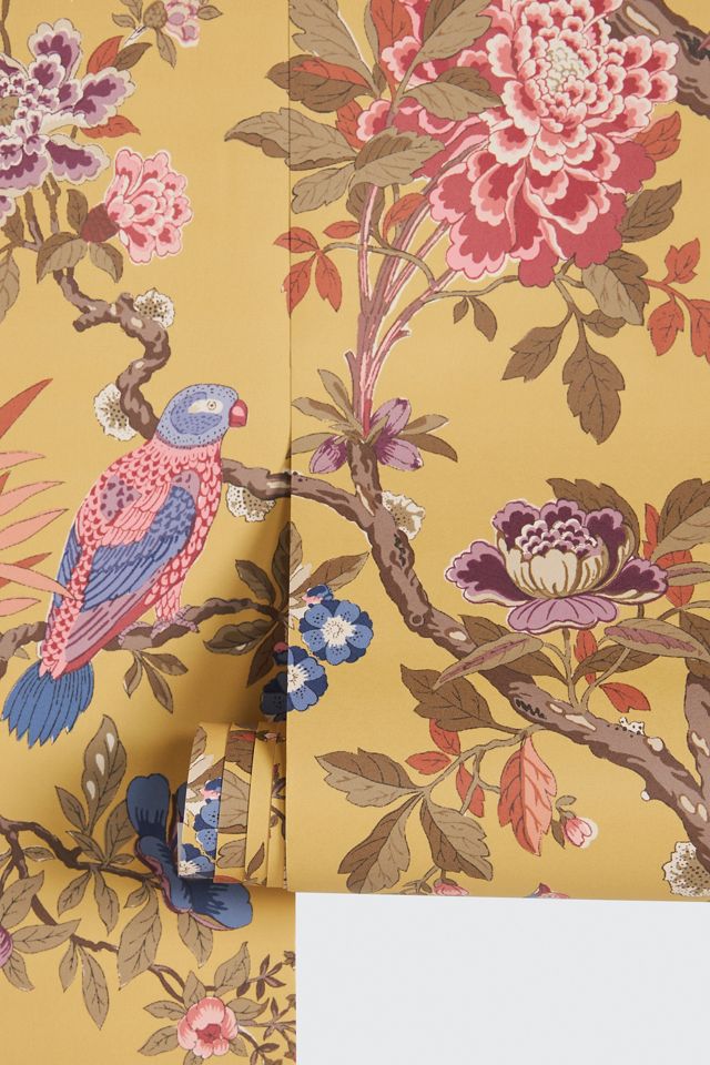 Eltham Floral Bird Wallpaper