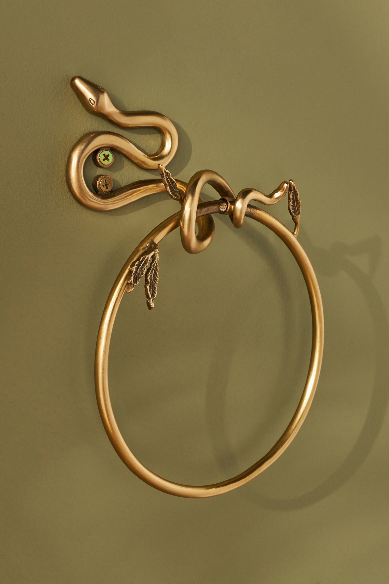 Serpentine Towel Ring