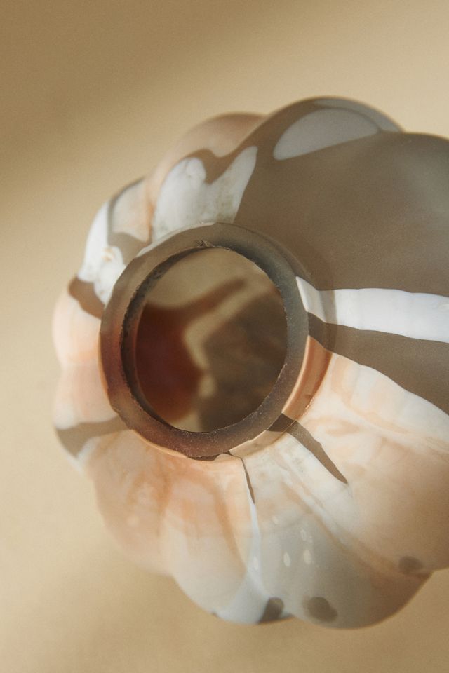 Cheena Glass Pumpkin Decorative Object #4