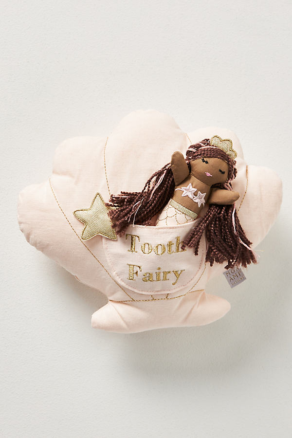 Anthropologie Tooth Fairy Pillow In Neutral
