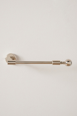 Anthropologie Maude Toilet Paper Holder In Silver
