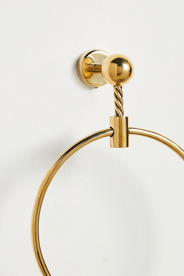 Anneau porte-serviette en laiton Maude #2